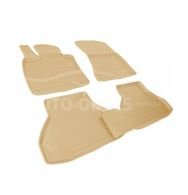 Floor mats BMW X5 E70 2007-2013 - type: set, model, color: beige фото 0