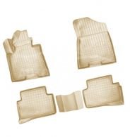 Rugs Hyundai Tucson TL 2015-2019 - type: set, model, color: beige фото 0