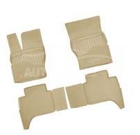 Floor mats Land Rover Range Rover Sport 2013-... - type: set, model, color: beige фото 0