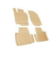 Floor mats Mercedes GL350 X164 - type: set, model, color: beige фото 0