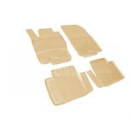 Floor mats Mercedes w166 - type: set, model, color: beige фото 0