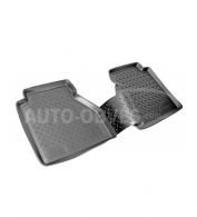 Floor mats Nissan Navara 2005-2014 rear - type: set, model фото 0