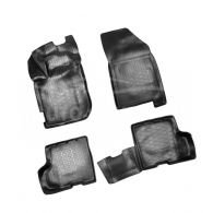 Floor mats Dacia Duster HJD 3D 2018-... with storage under seat EVRO - type: set, model фото 0