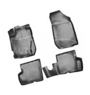 Floor mats Renault Kaptur 3D 2016-2019 - type: set, model фото 0