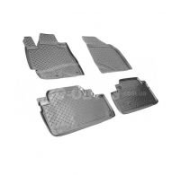 Floor mats Toyota Highlander 2010-2013 - type: set, model фото 0