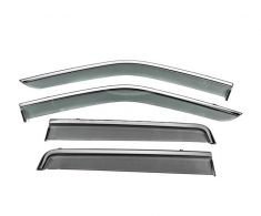 Вітровики з хромованим молдингом Land Rover Freelander II 2007-2015 - тип: 4 шт фото 0