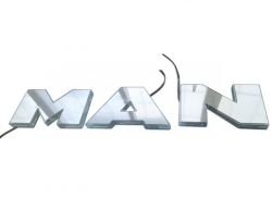 Overlays on standard letters MAN - type: led euro 5 height 102 mm фото 0