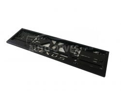 License plate frame for Lexus 1 piece black фото 0