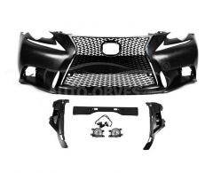 Lexus IS body kits 2013-2015 - type: bumper with grille TRD F-Sport photo 0