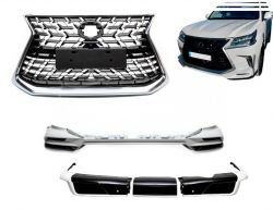 Body kit Lexus LX570, 450d 2017-2022 - type: trd 2021-2022 white color фото 0
