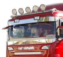Trimach for headlights on Scania Poof - type: low roof фото 0