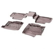 Floor mats original Mercedes ML class 2012-2019 - type: with cocoa rim, kt 3 pcs фото 0