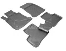 Floor mats Mercedes GLK X204 2008-2015 - type: set, model фото 0