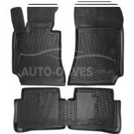 Floor mats Mercedes E W212 2013-2016 - type: polyurethane фото 0