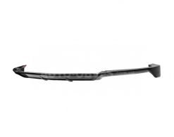 Front bumper cover Mercedes C-class w205 - type: lip only for AMG, black color photo 0