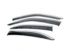 Вітровики з хромованим молдингом Mercedes E-сlass w210 1996-2001 - тип: 4 шт фото 0