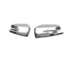 Covers for mirrors Mercedes CLS c218 2011-2018 - type: stainless steel photo 0