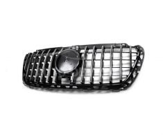 Передня решітка Mercedes Sprinter w907, w910 2018-... - type: GT Chrome Premium без рамки фото 0