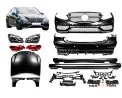 Комплект обвісів для Mercedes E-сlass w212 - type: в E63 AMG 2016+ фото 0
