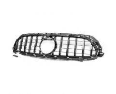 Передня решітка Mercedes E-сlass w213 2019-2023 - type: panamericana gt amg line без місця під камеру фото 0