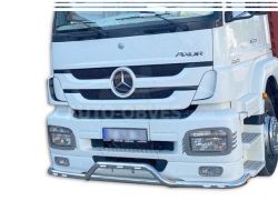 Front bumper protection Mercedes Axor - type: v2 фото 0