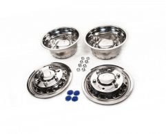 Caps for Mercedes Sprinter stainless steel, for twin 2 roller variant 1 фото 0