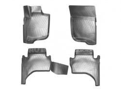 Floor mats Fiat Fullback 3D 2016-... - type: set, model фото 0