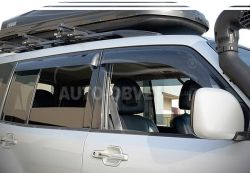 Дефлекторы на окна ветровики Mitsubishi Pajero Wagon IV - тип: широкие фото 0