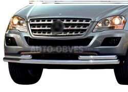 Front roll bar Mercedes ML 164 - type: with additional tubes фото 0