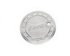 Накладка на лючок бака Ford Fiesta нержавейка фото 0