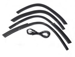 Накладки на арки Peugeot Boxer - тип: черные, пластиковые фото 0