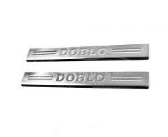 Door sills Fiat Doblo 2001-2012 - type: V4, 2 pcs фото 0