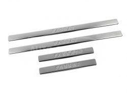 Door sills Volkswagen Passat B8 v2, 4 pcs sedan, station wagon фото 0