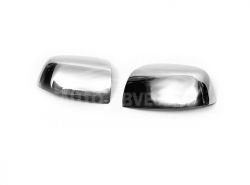 Chrome plated mirror caps Ford Fusion abs plastic фото 0