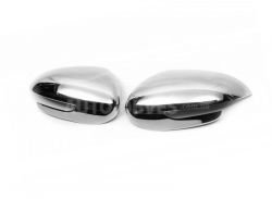 Covers for mirrors Kia Sportage 2019-2021 stainless steel фото 0