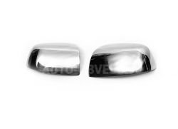Chrome lining for mirrors Ford Fiesta 2005-2007, without repeaters фото 0