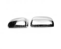 Covers for mirrors Toyota Prado 150 stainless steel фото 0