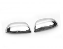 Covers for mirrors Renault Kangoo 2013-... stainless steel фото 0