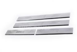 Interior door sills BMW E 34 SD stainless steel v1 фото 0
