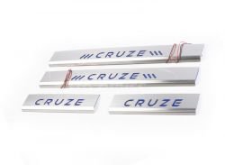 Door sills Chevrolet Cruze led фото 0