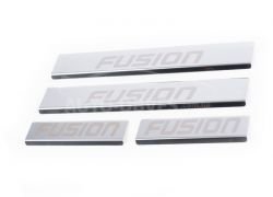 Накладки на пороги Ford Fusion 2002-2012 фото 0