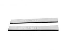 Door sills Citroen Nemo 2008-… - type: V2, 2 pcs фото 0