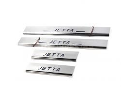 Накладки на пороги VW Jetta 2011-2018 фото 0