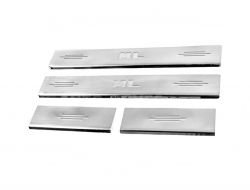 Door sills Mercedes ML-class w164 - type: V2, 4 pcs фото 0