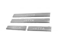 Door sills Volkswagen Jetta 2011-2018 - type: V3, 4 pcs фото 0