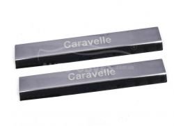 Door sills Volkswagen T6 Multivan, caravelle фото 0