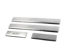 Peugeot 407 door sills, 4 pcs фото 0