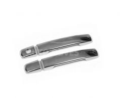 Накладки на дверні ручки Nissan Pathfinder - тип: під ключ, нержавіюча сталь фото 0
