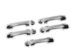 Накладки на дверні ручки Ford Connect - тип: 5 шт фото 0
