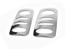 Leg pads Volkswagen Caddy stainless steel 2 pcs фото 0